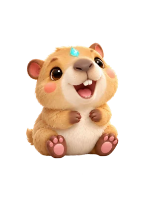 圆滚水豚宝